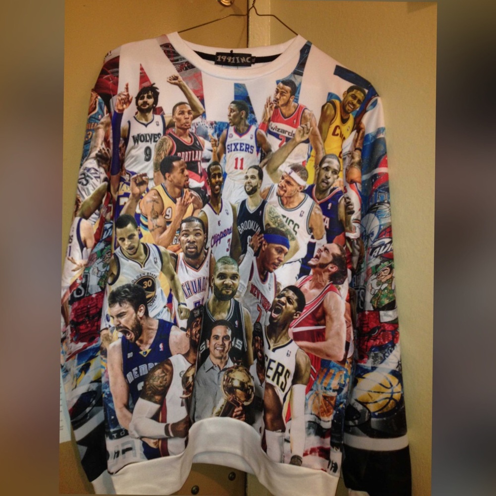 COPY - 3D Basketball sweatshirt